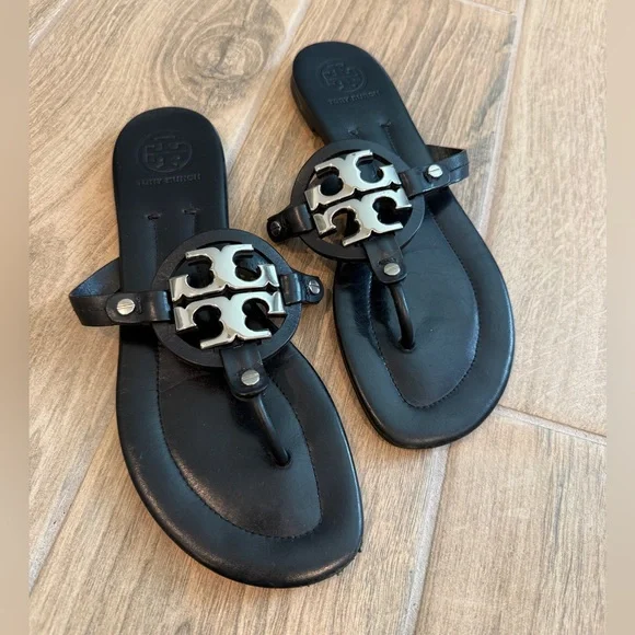 Tory Burch Metal Miller Sandals - Picture 13 of 14